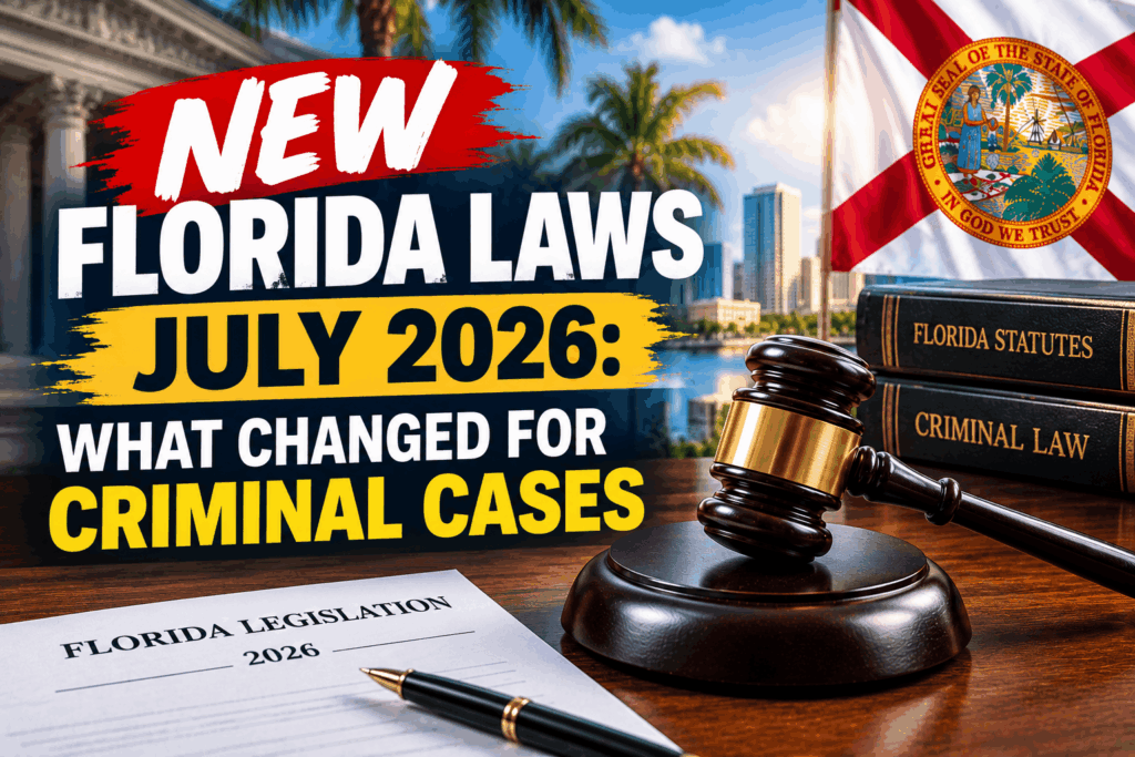 New Florida Laws July
